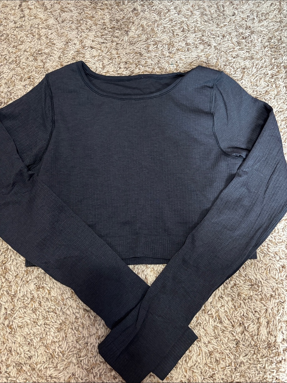 Lululemon Ebb to Street long sleeve crop - Picture 2 of 3